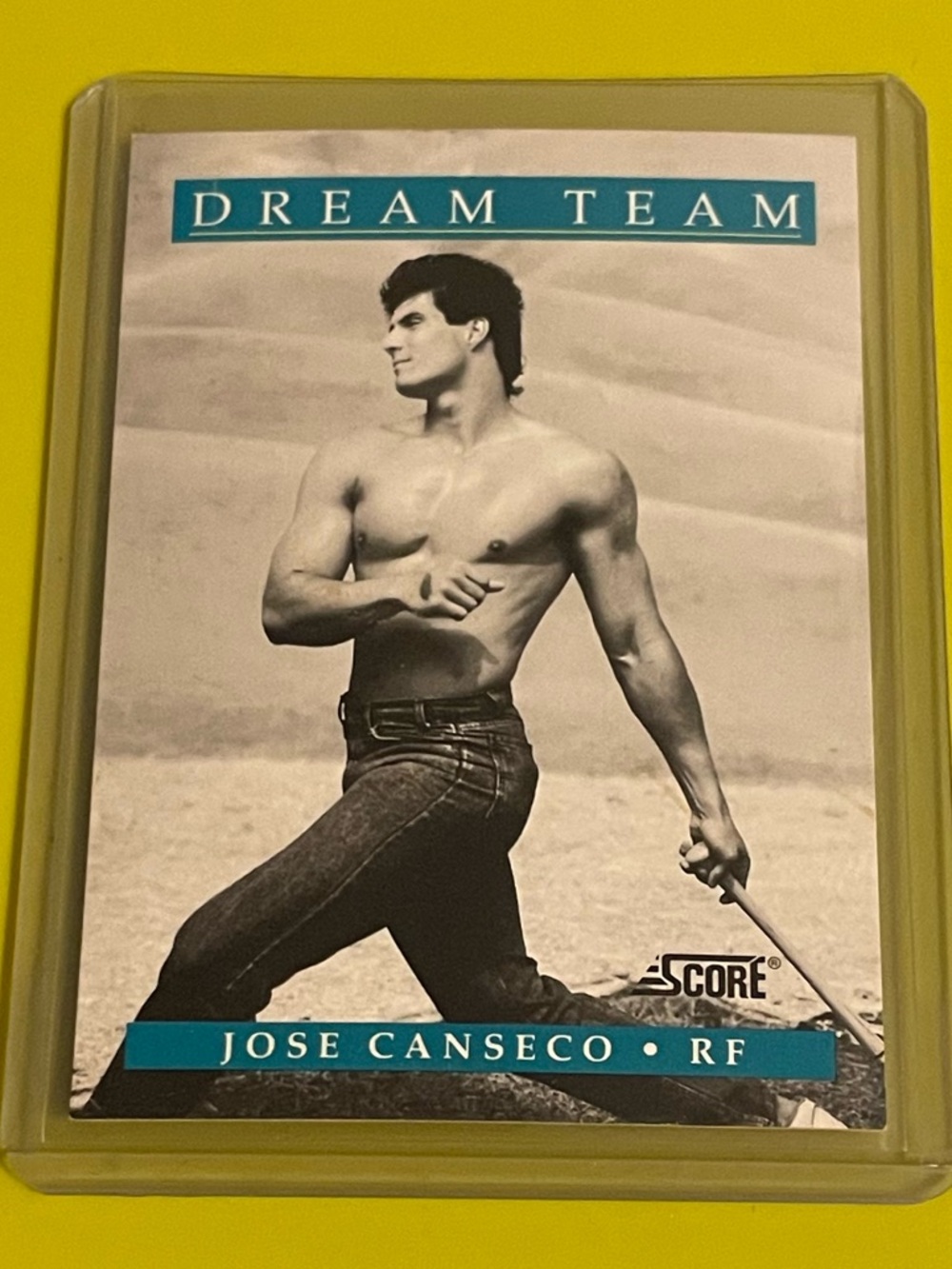 Jose Canseco #441 1991 Score [Dream Team] Baseball Trading Card